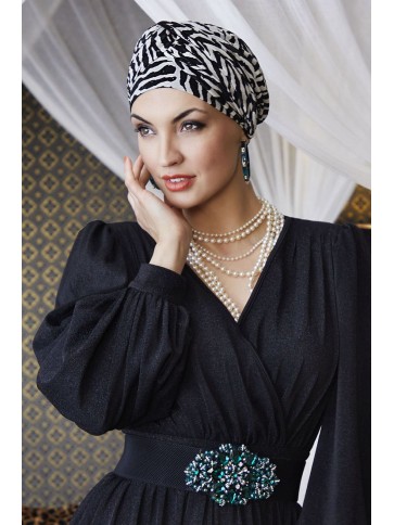 Avalon Turban Set | Zebra Glam