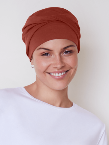 Zoya Turban | Dusty Red