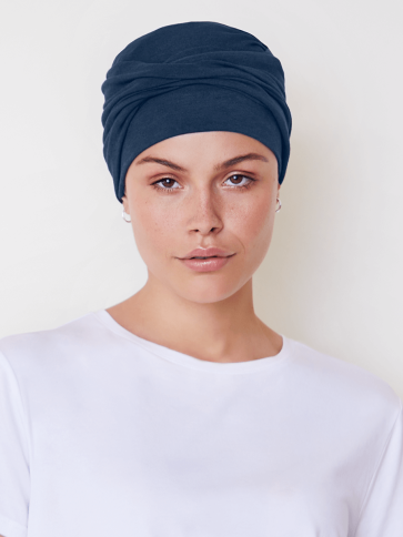 Zoya Turban | Dark Denim