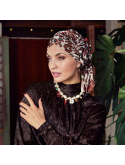 HocJuvela · Boho Turban Set | Tribal Brown